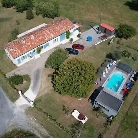 Maison Neuve, Relaxing Countryside With Pool Сasa de vacaciones Chillac