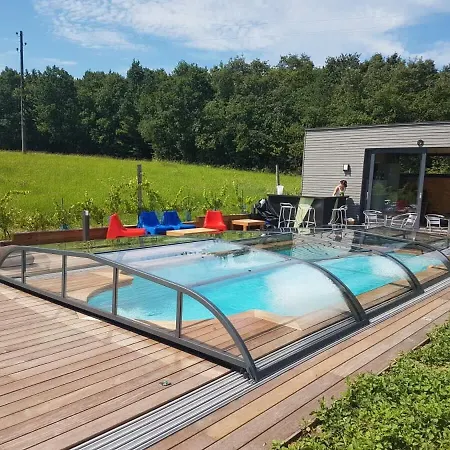 Maison Neuve, Relaxing Countryside With Pool Сasa de vacaciones Chillac